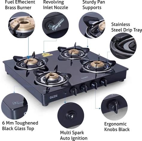 glen four burner gas stove review